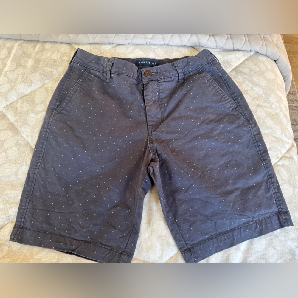 Aeropostale  Navy Blue Shorts-Size 29